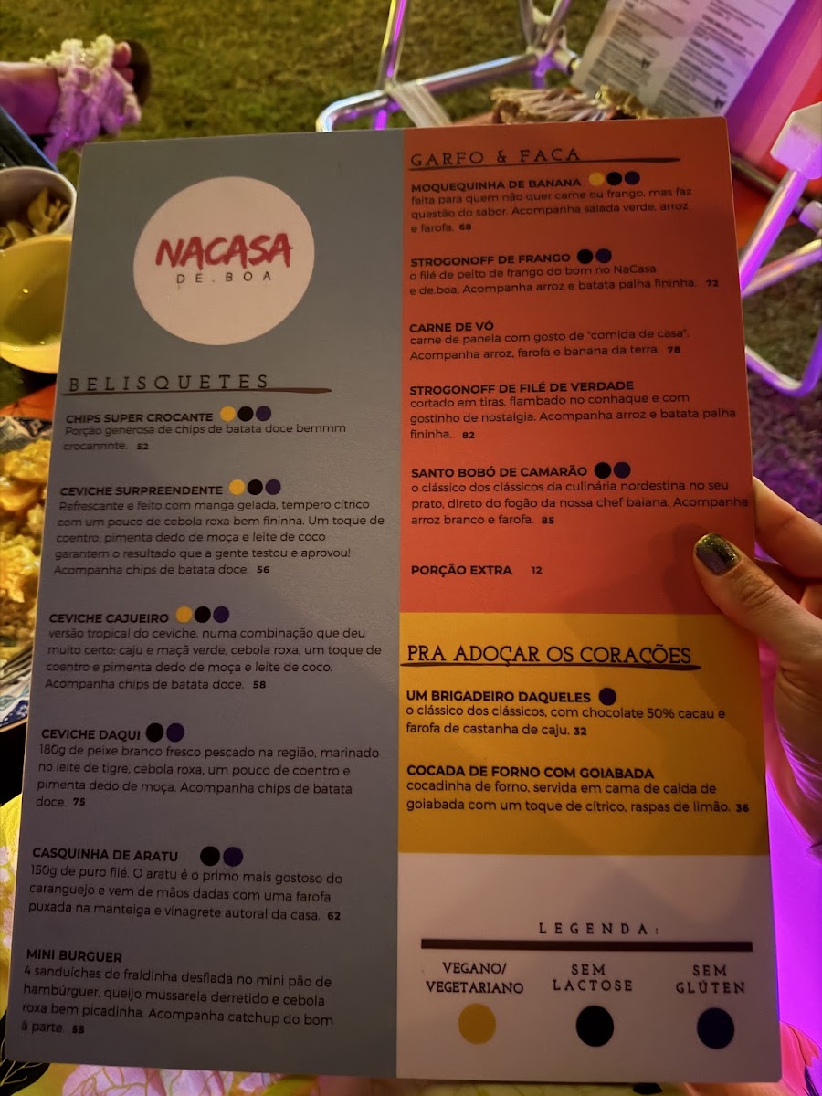Menu - Nacasa De.boa photo 5