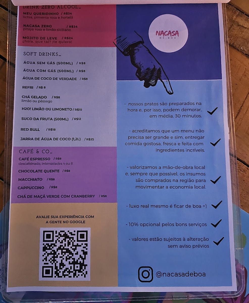 Menu - Nacasa De.boa photo 6